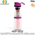 Bouteille d&#39;eau en gros de l&#39;infuseur de fruit de 32oz, BPA bouteille libre d&#39;infusion de fruit de Tritan (HDP-0522)